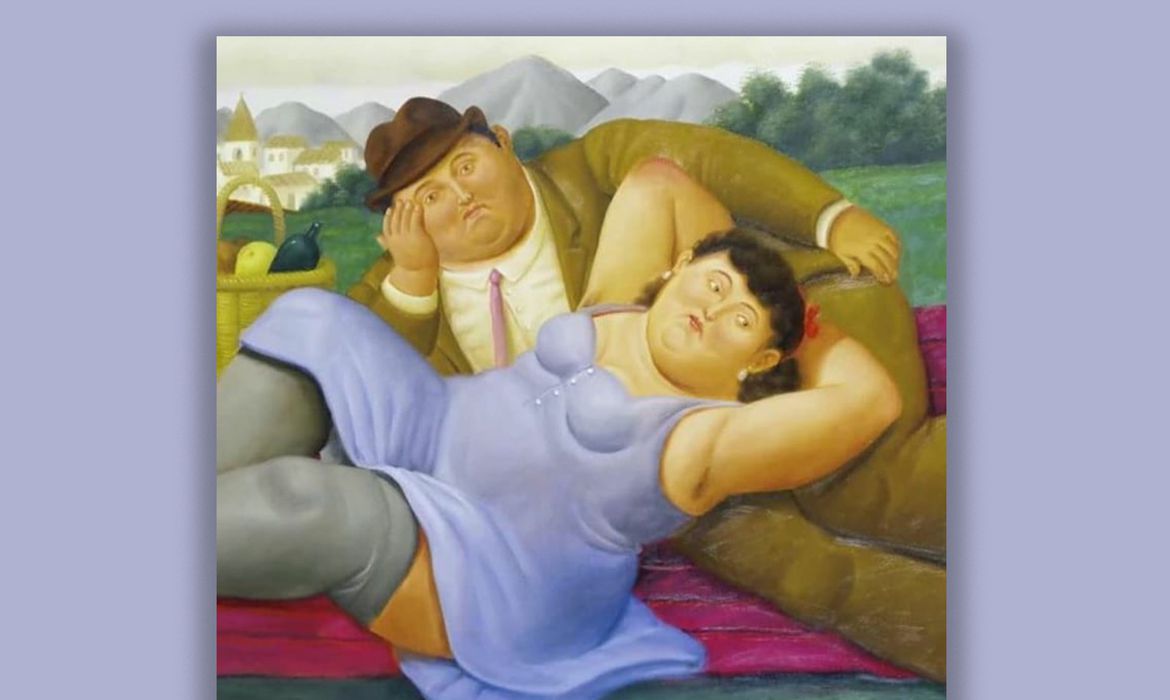 Quadro pintado pelo artista Fernando Botero. Foto: Fernando Botero