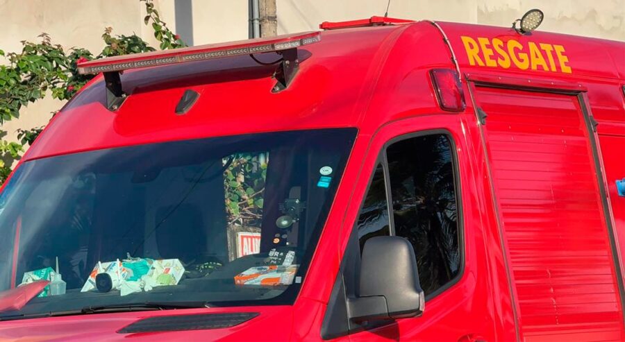 Ciclista fica ferido em acidente envolvendo moto em avenida de Nova Mutum  