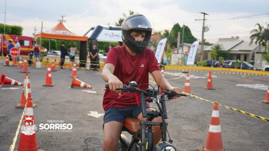 Com alta de acidentes graves entre jovens, Sorriso faz alerta para regras de bikes elétricas e ciclomotores