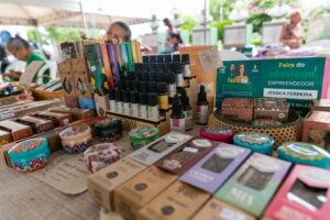 Feira do Servidor Empreendedor reúne mais de 50 expositores na Praça Alencastro em Cuiabá