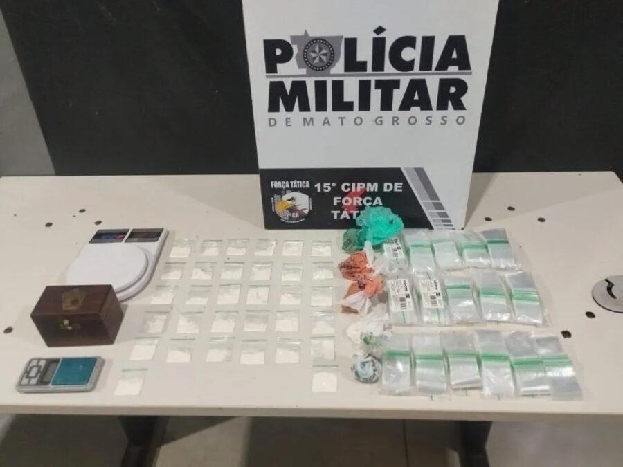 Força Tática prende dois suspeitos por tráfico em Várzea Grande
