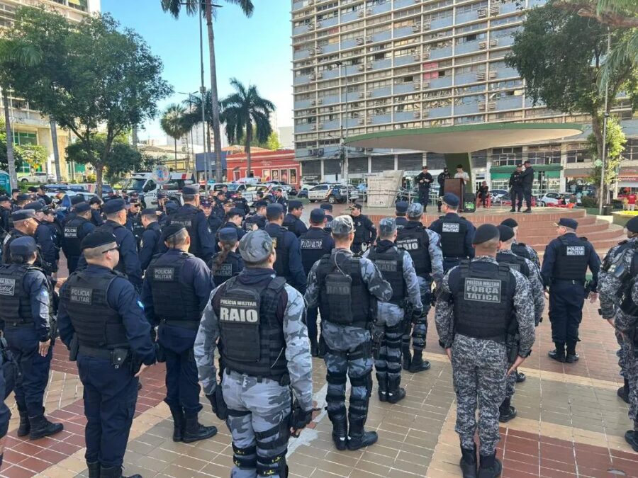 Polícia Militar de Mato Grosso lança Operação Centro Seguro e Força Total com reforço ostensivo até 6 de novembro